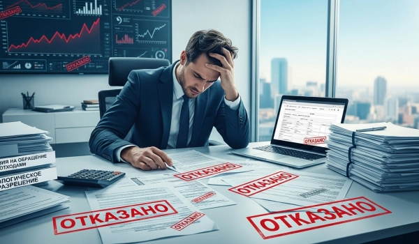 Ошибки при получении лицензии на отходы 2025: ТОП-13 причин отказа Росприроднадзора